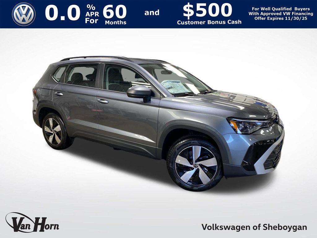 new 2025 Volkswagen Taos car, priced at $25,995