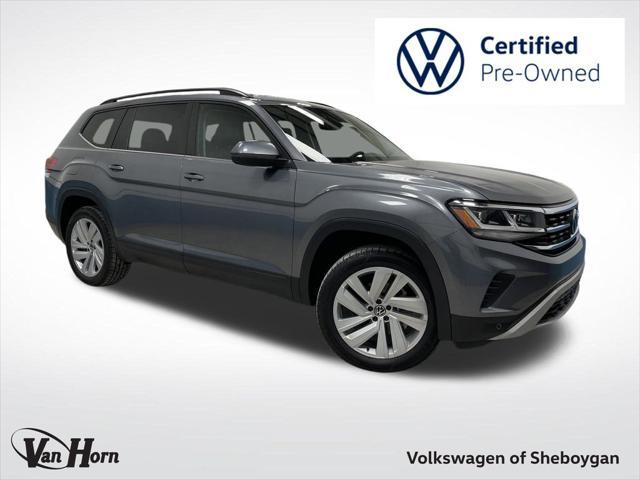 used 2021 Volkswagen Atlas car, priced at $27,501