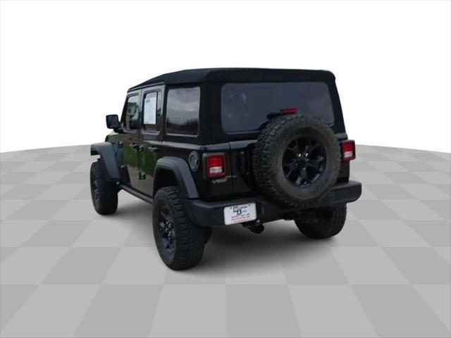 used 2021 Jeep Wrangler car, priced at $31,995