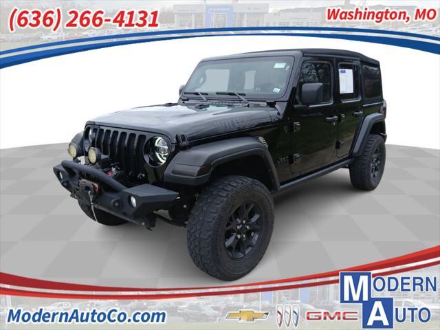 used 2021 Jeep Wrangler car, priced at $31,995