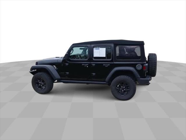 used 2021 Jeep Wrangler car, priced at $31,995