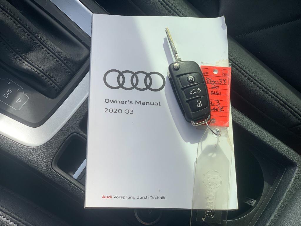 used 2020 Audi Q3 car, priced at $21,216