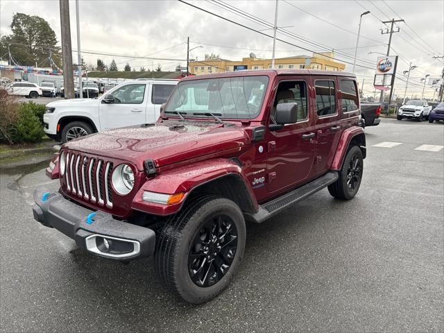 used 2022 Jeep Wrangler Unlimited 4xe car, priced at $35,777