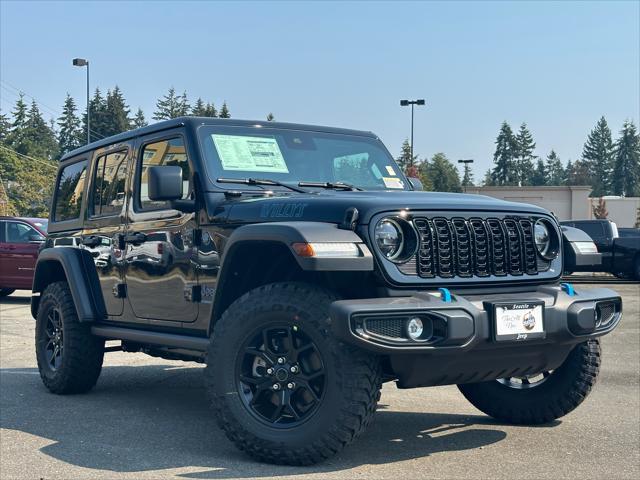 new 2024 Jeep Wrangler 4xe car, priced at $55,425