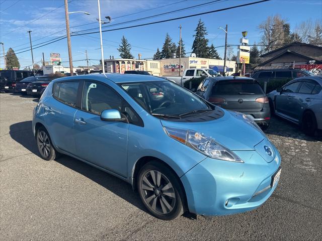 used 2015 Nissan Leaf car, priced at $7,498