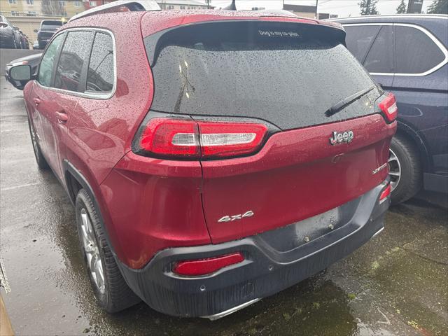 used 2016 Jeep Cherokee car, priced at $14,999