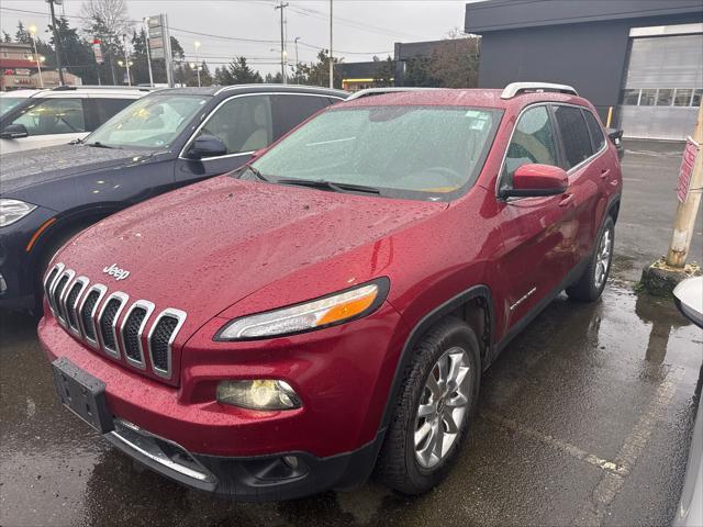 used 2016 Jeep Cherokee car, priced at $14,999