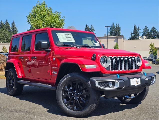 new 2024 Jeep Wrangler 4xe car, priced at $57,360