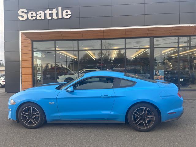 used 2022 Ford Mustang car, priced at $40,599