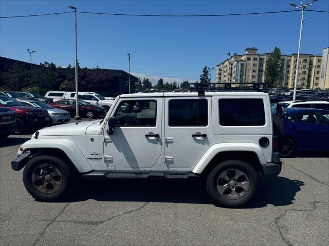 used 2016 Jeep Wrangler Unlimited car, priced at $25,892