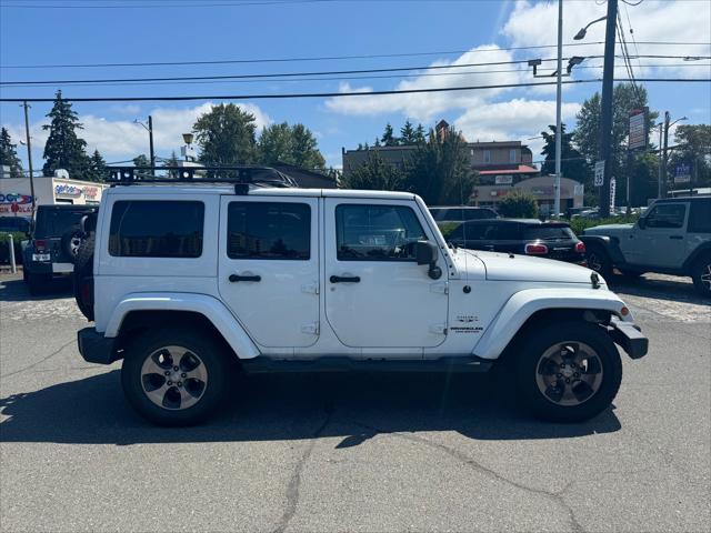 used 2016 Jeep Wrangler Unlimited car, priced at $25,892