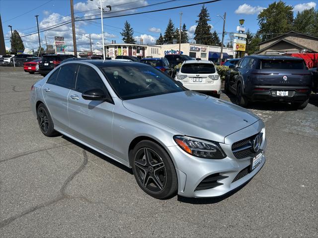used 2021 Mercedes-Benz C-Class car, priced at $35,777