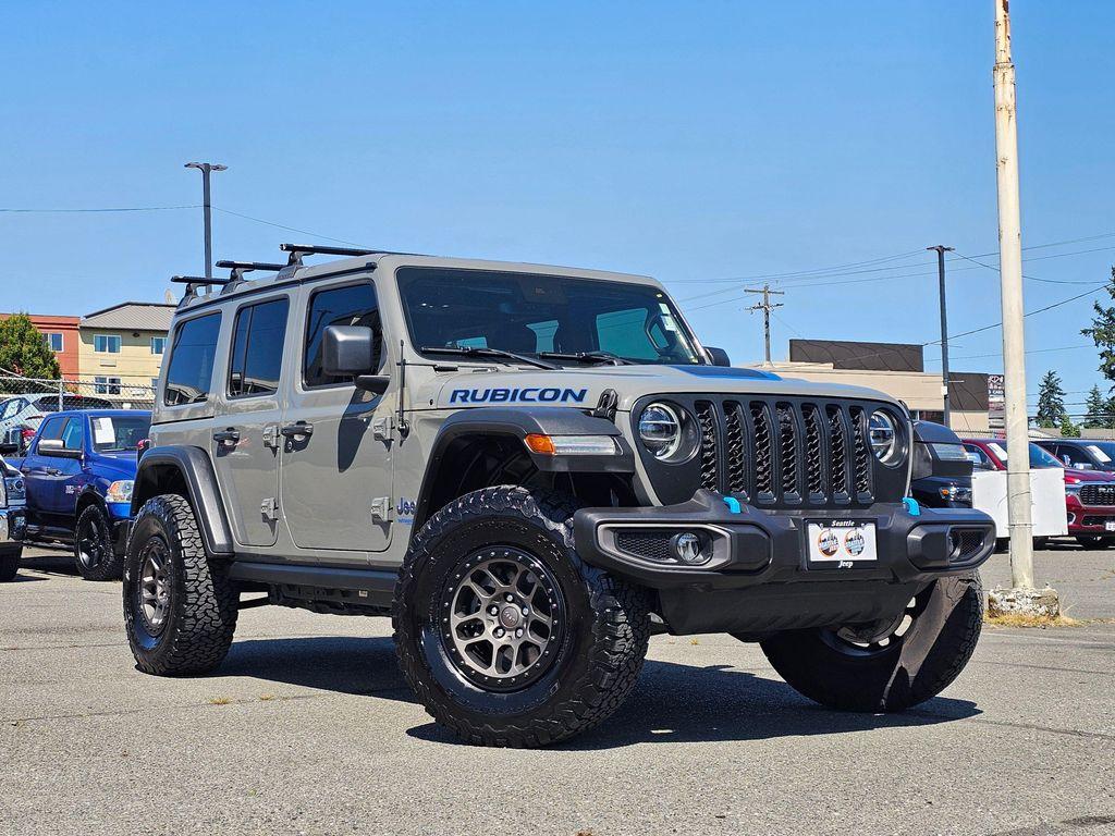 used 2021 Jeep Wrangler Unlimited 4xe car, priced at $34,777