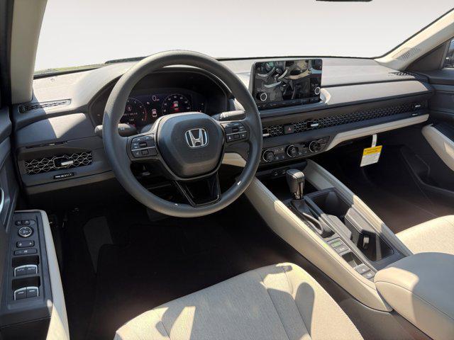 new 2025 Honda Accord car, priced at $31,710