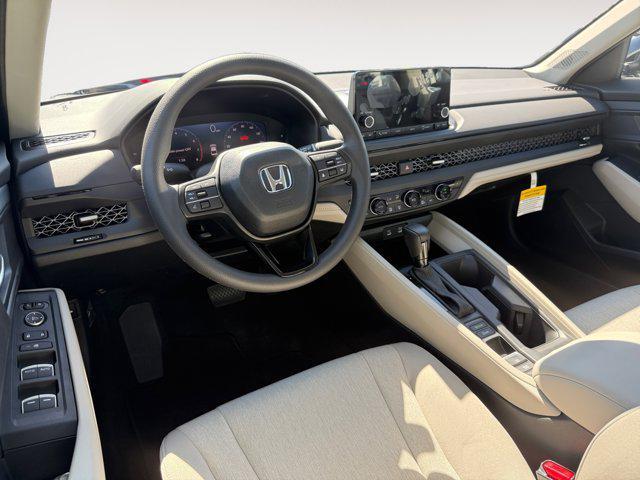 new 2025 Honda Accord car, priced at $32,165