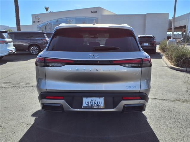 new 2025 INFINITI QX60 car, priced at $62,580