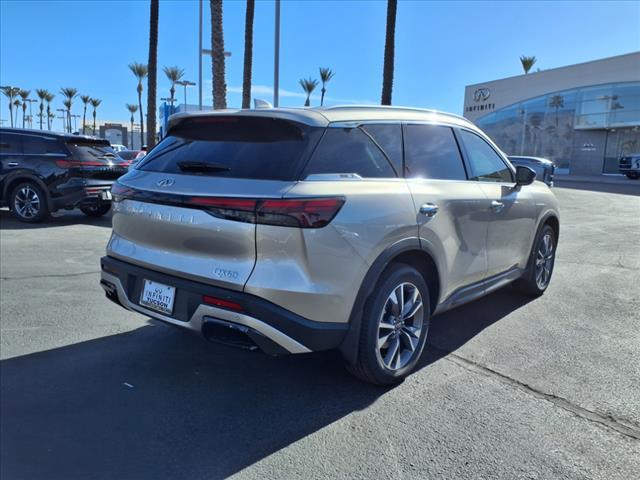 new 2025 INFINITI QX60 car, priced at $62,580