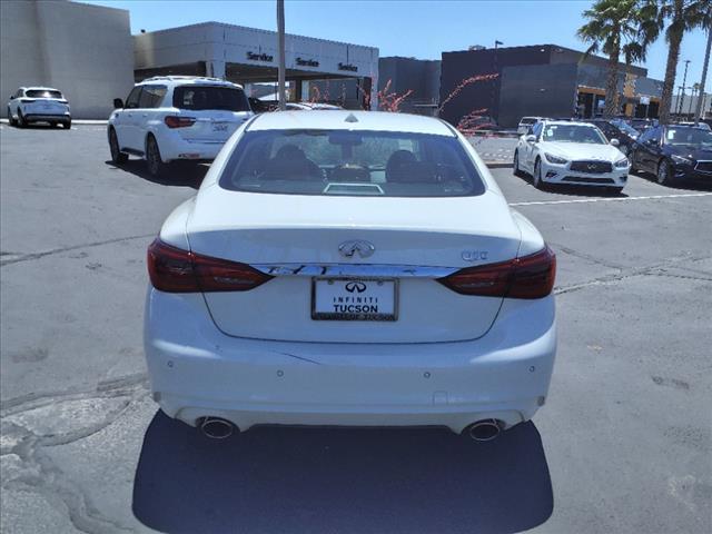 new 2024 INFINITI Q50 car, priced at $46,085