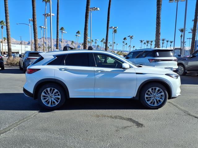 new 2025 INFINITI QX50 car, priced at $50,985