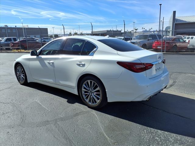 used 2024 INFINITI Q50 car, priced at $35,995