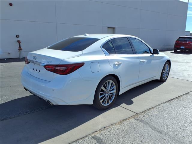 used 2024 INFINITI Q50 car, priced at $35,995