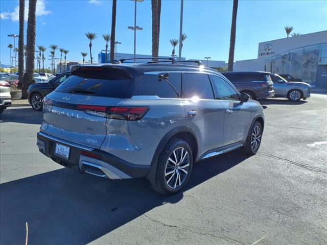 new 2025 INFINITI QX60 car, priced at $69,550