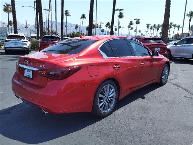 new 2024 INFINITI Q50 car, priced at $44,175