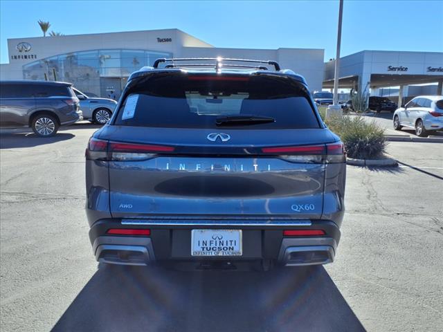 new 2025 INFINITI QX60 car, priced at $69,550