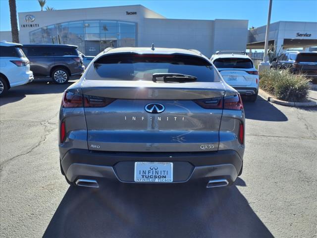 new 2025 INFINITI QX55 car, priced at $52,085