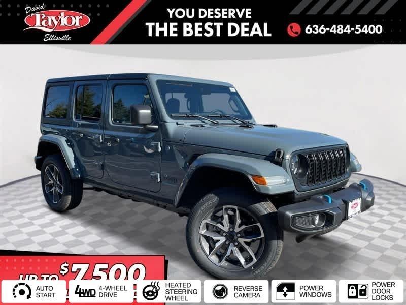 new 2024 Jeep Wrangler 4xe car, priced at $46,011