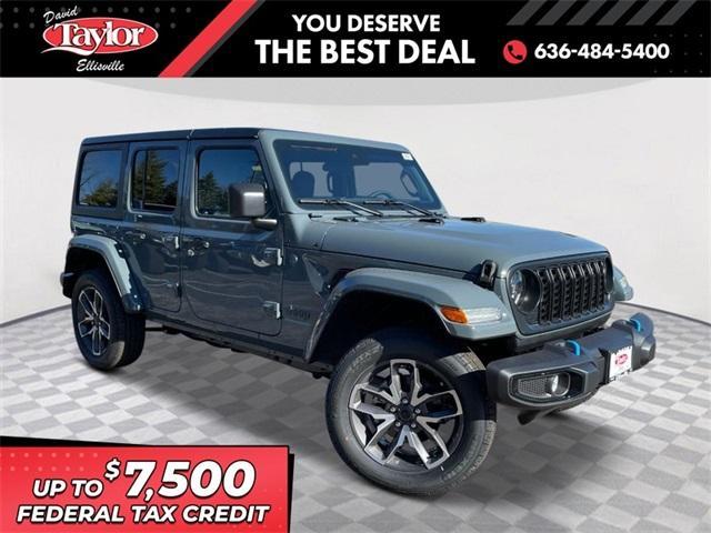 new 2024 Jeep Wrangler 4xe car, priced at $57,761