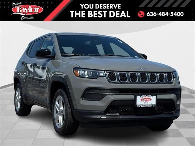 used 2023 Jeep Compass car, priced at $23,424