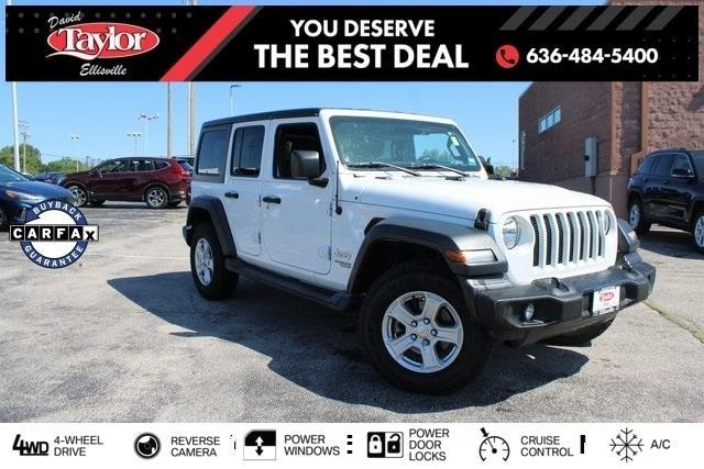 used 2018 Jeep Wrangler Unlimited car, priced at $27,854