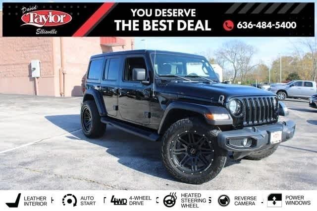 used 2020 Jeep Wrangler Unlimited car, priced at $34,938