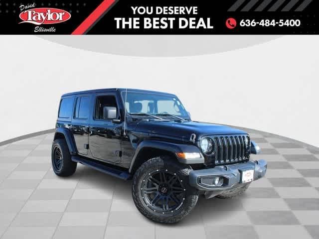 used 2020 Jeep Wrangler Unlimited car, priced at $32,189