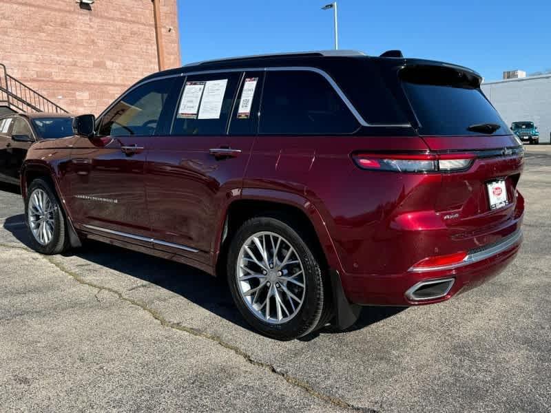 used 2022 Jeep Grand Cherokee car, priced at $45,555