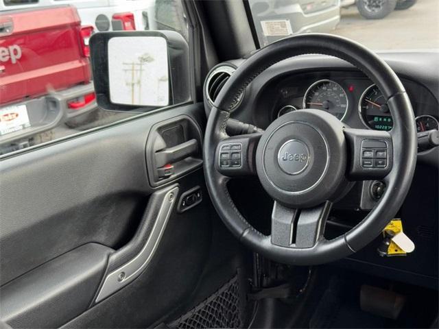 used 2017 Jeep Wrangler Unlimited car, priced at $22,878