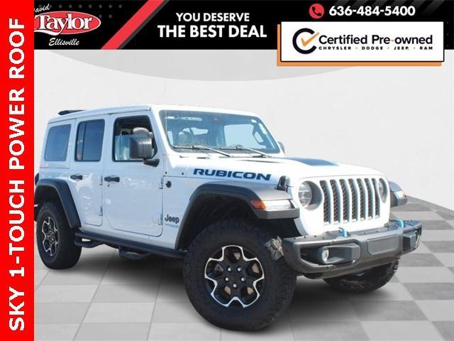 used 2021 Jeep Wrangler Unlimited 4xe car, priced at $40,500