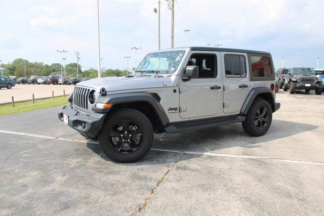 used 2021 Jeep Wrangler Unlimited car, priced at $34,225