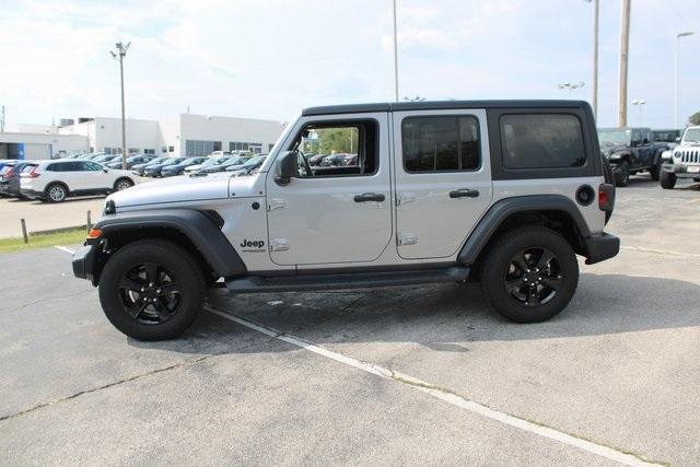 used 2021 Jeep Wrangler Unlimited car, priced at $34,225