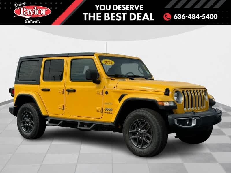 used 2021 Jeep Wrangler Unlimited car, priced at $33,995