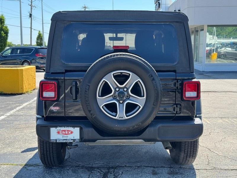 used 2022 Jeep Wrangler car, priced at $25,503