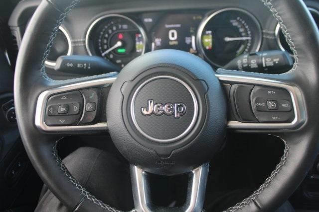 used 2022 Jeep Wrangler Unlimited 4xe car, priced at $37,500