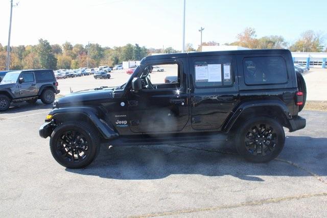 used 2022 Jeep Wrangler Unlimited 4xe car, priced at $37,500