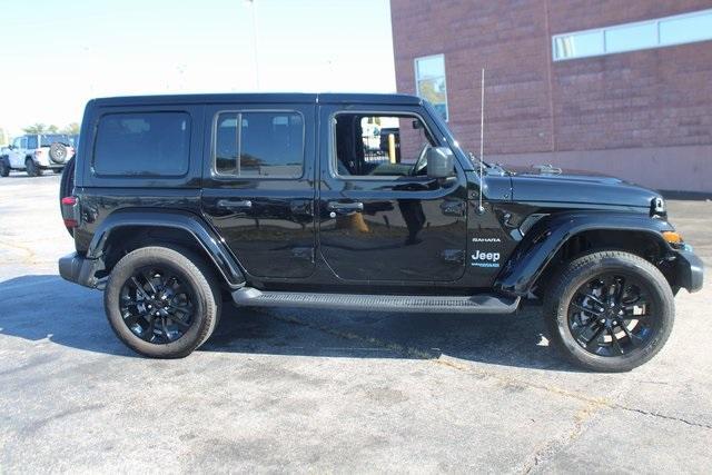 used 2022 Jeep Wrangler Unlimited 4xe car, priced at $37,500