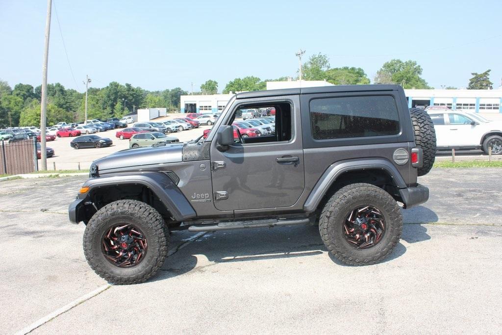 used 2021 Jeep Wrangler car, priced at $28,311