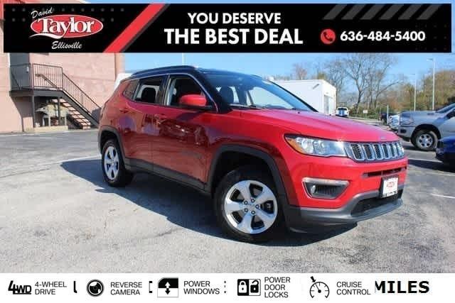 used 2018 Jeep Compass car, priced at $18,150