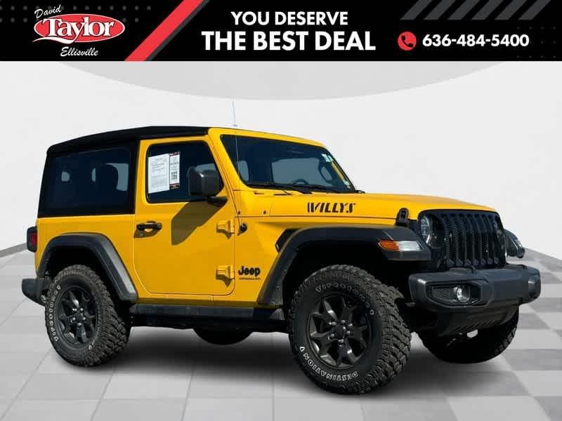 used 2021 Jeep Wrangler car, priced at $32,902