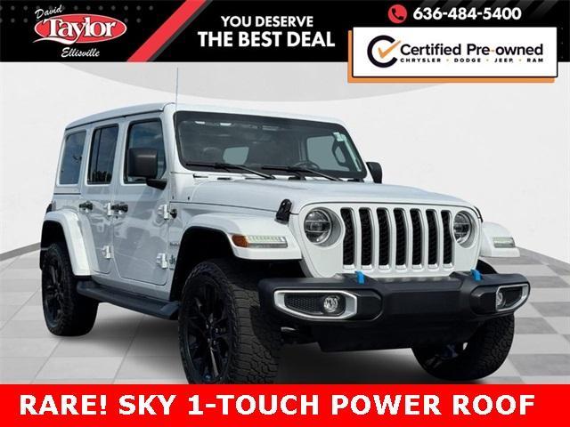 used 2022 Jeep Wrangler Unlimited 4xe car, priced at $34,537