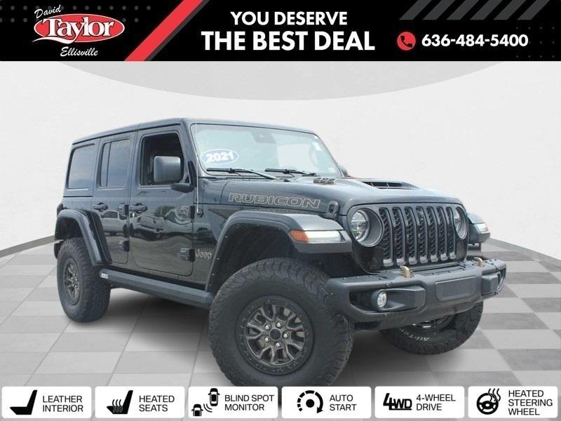 used 2021 Jeep Wrangler Unlimited car, priced at $56,499